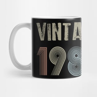 Vintage 1985 35th Birthday Men Women Mug